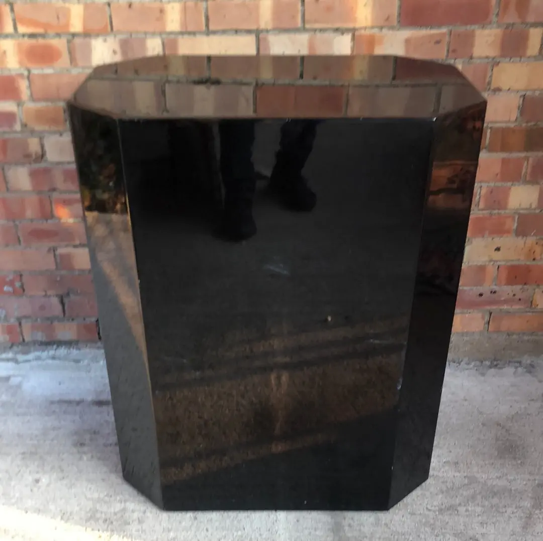 Black Acrylic Pedestal - As Found 1