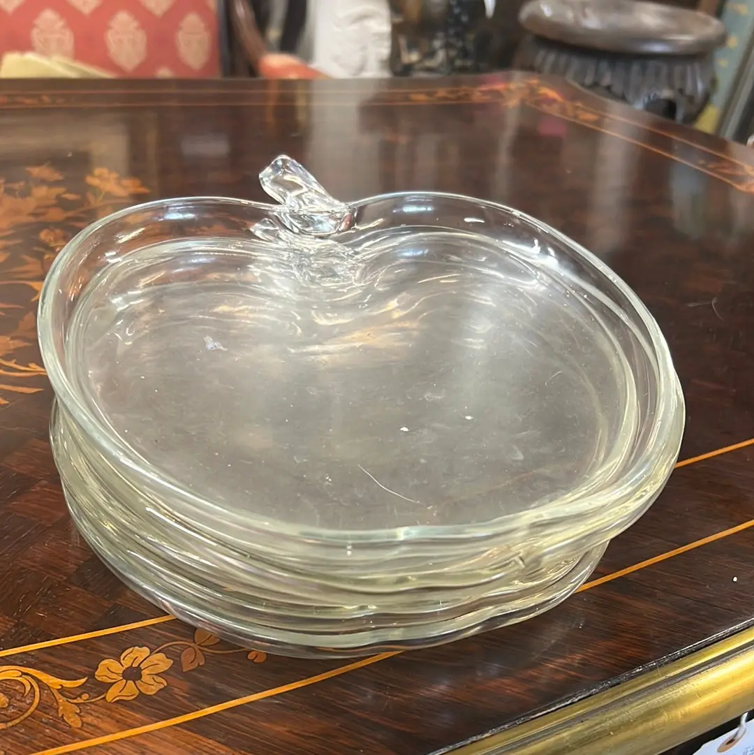 Set Of Five Apple Snack Plates 1