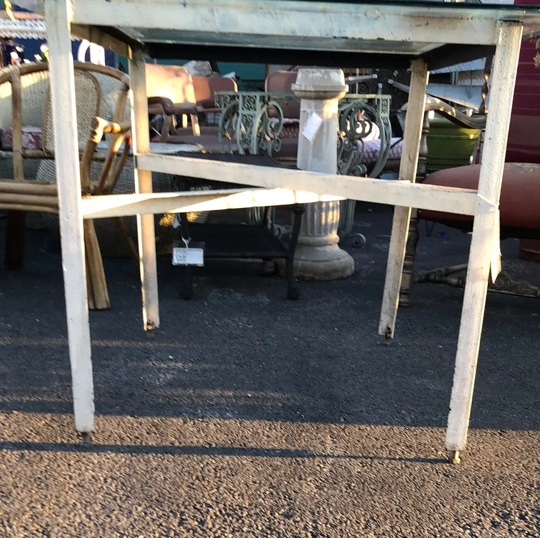 Iron Square Table Base-No Top 1