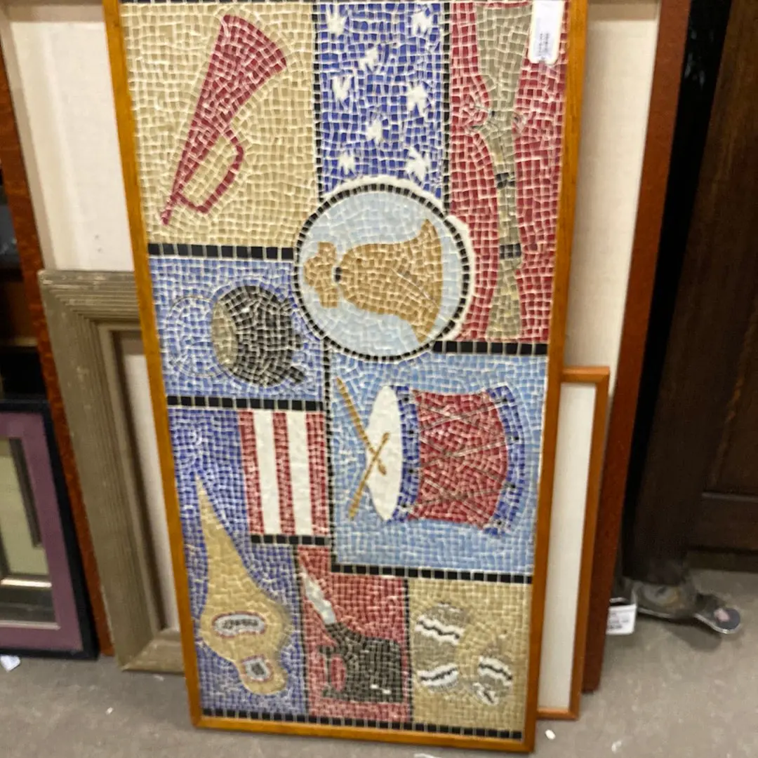 Patriotic Mosaic Tile 1