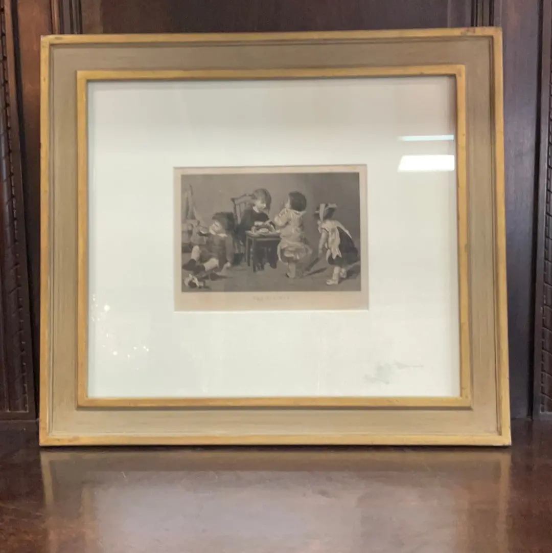 The Pic-Nic Etching 19Th Century 1