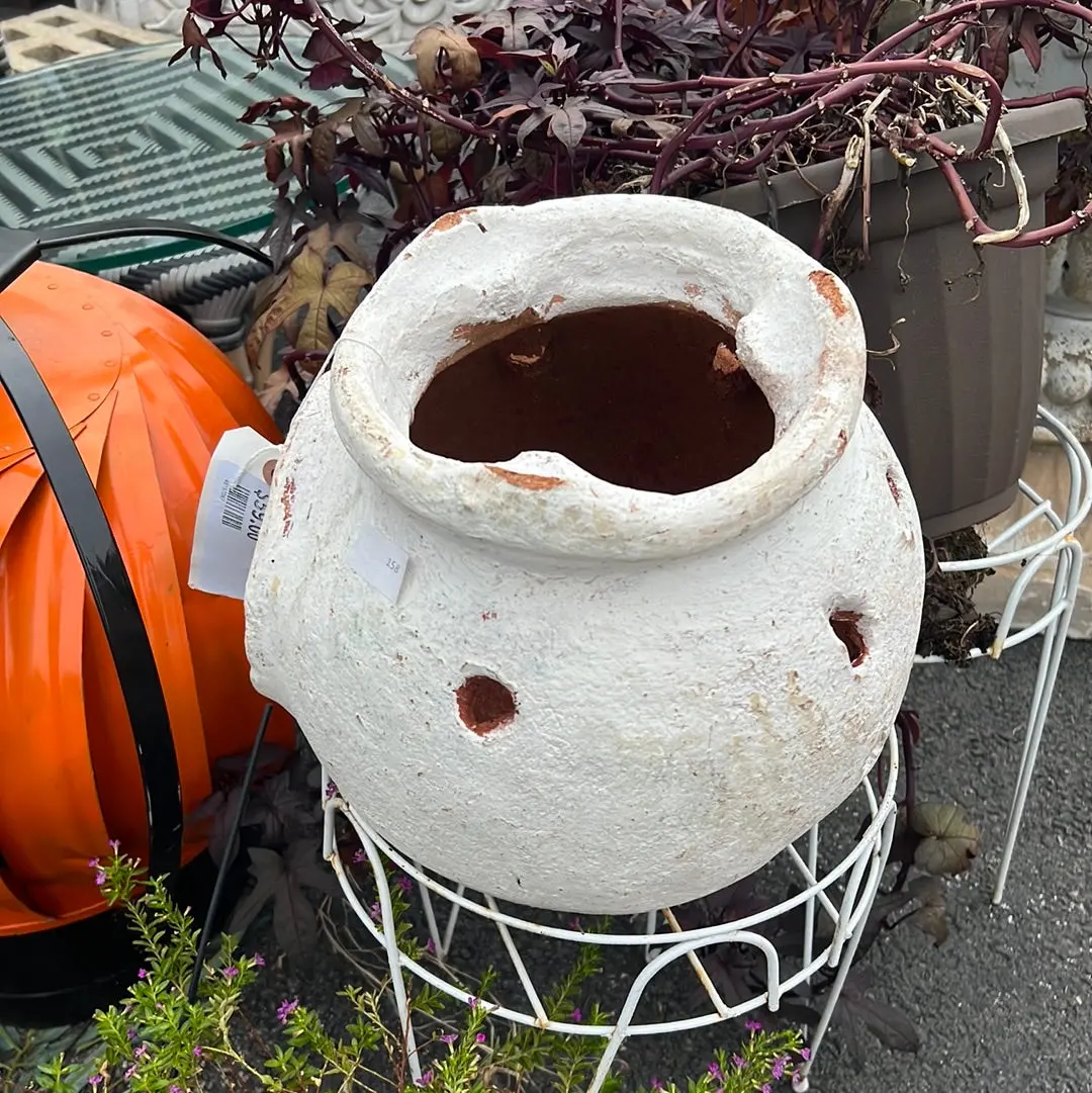 Small Terra Cotta Chiminea 1