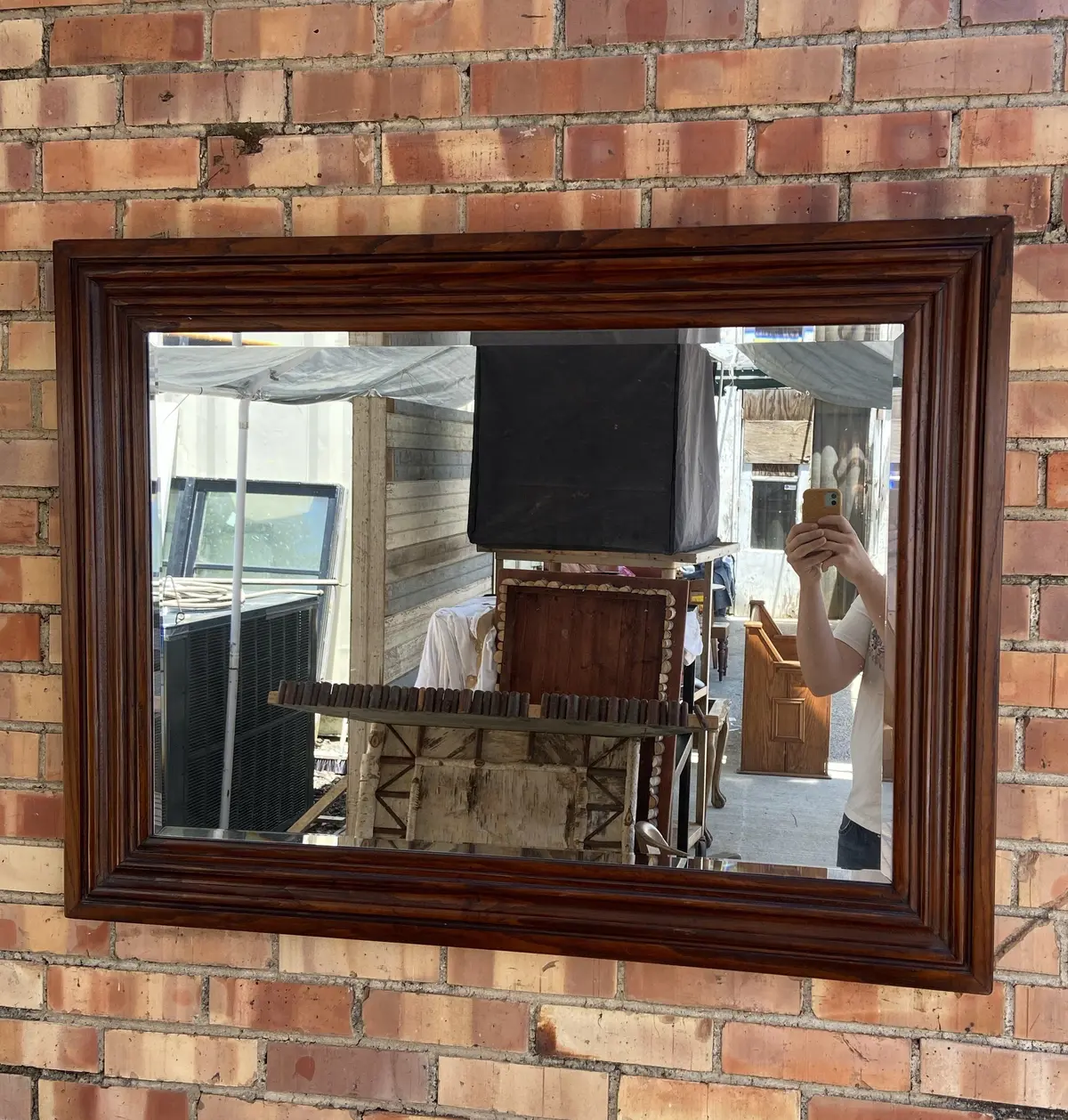 Rustic Ash Mirror 1