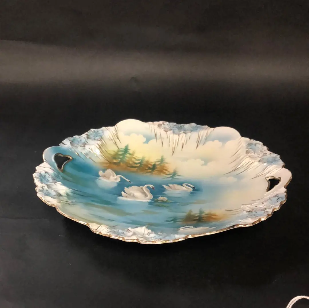 R.S. Prussia Swan Plate 1