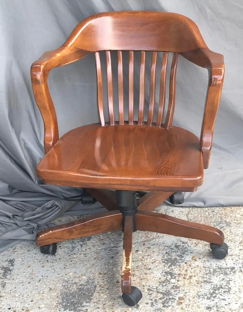 As Found Wood Office Chair 1
