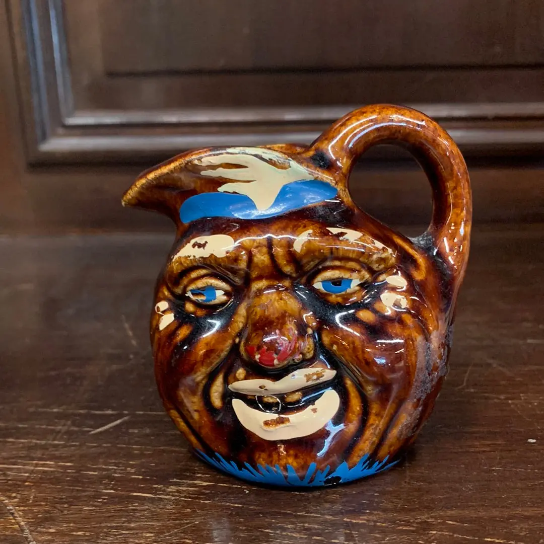 Pottery Face Jug 1