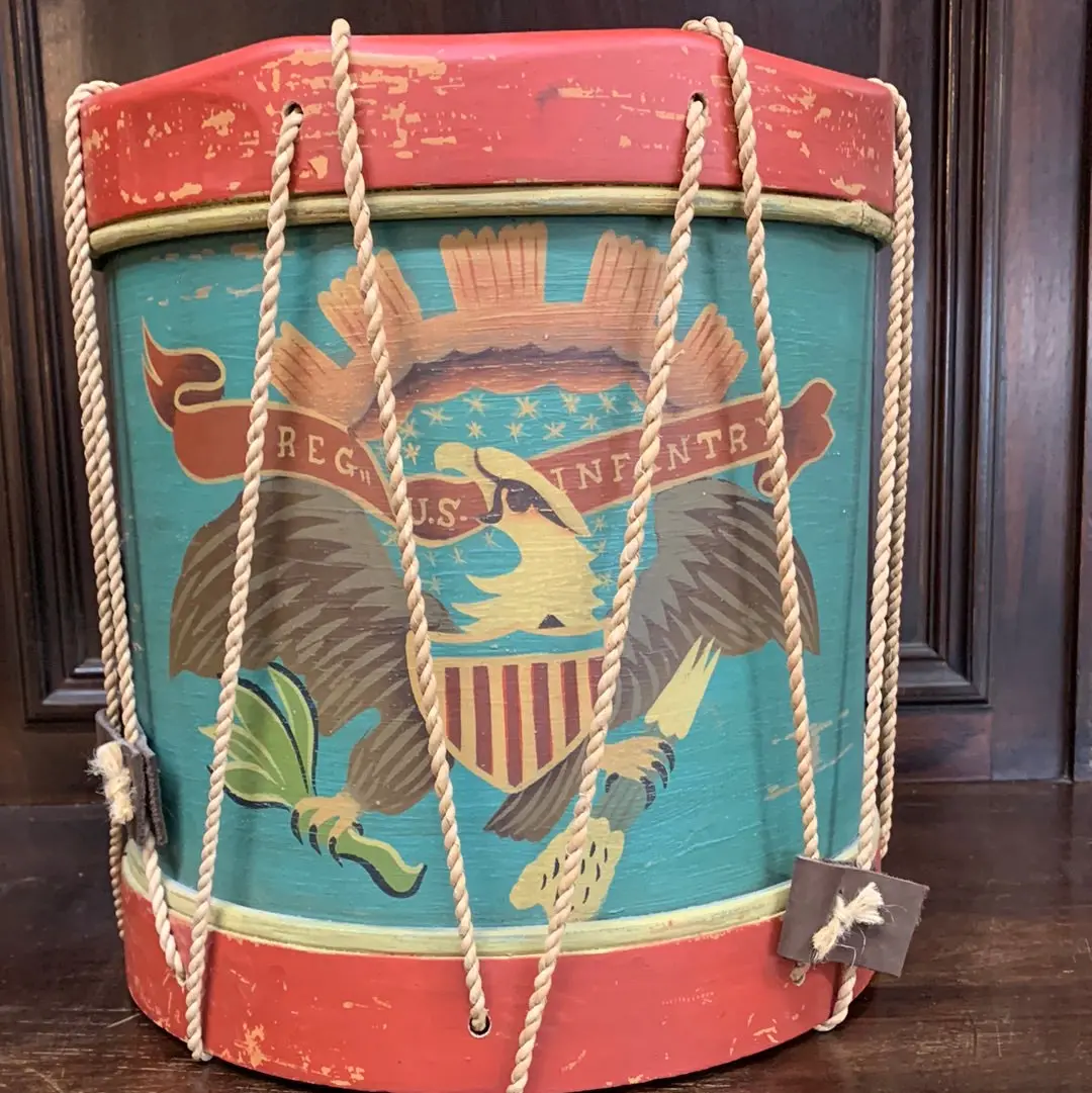 Wood Toy Drum Basket 1