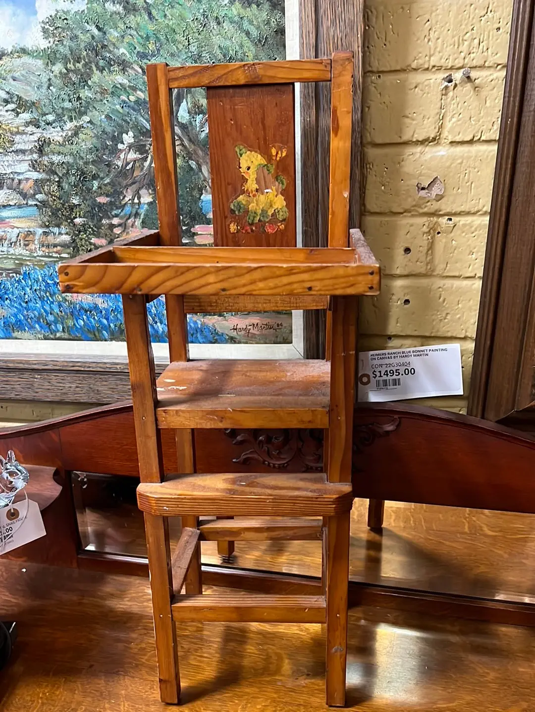 Pine Doll High Chair 1