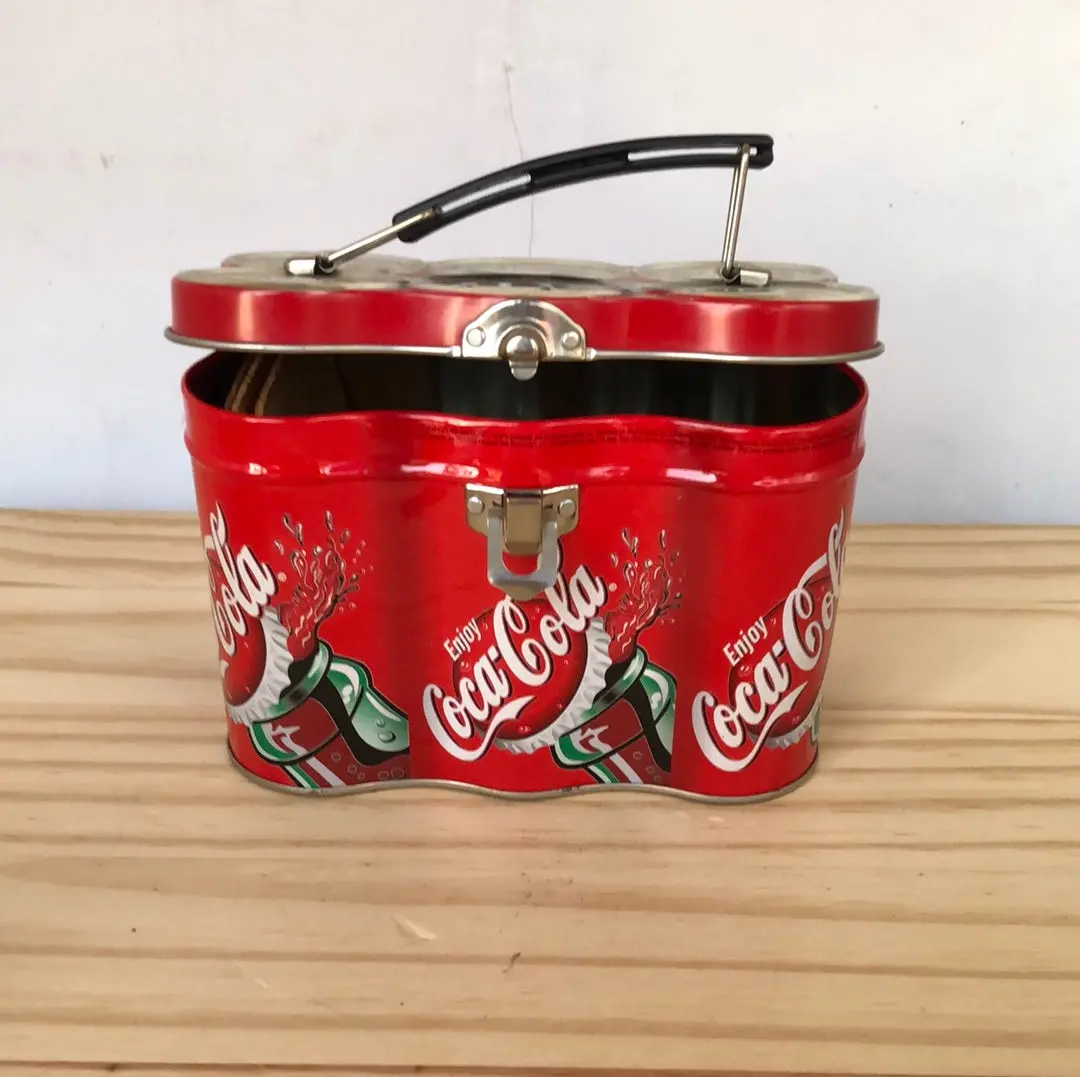 Coca-Cola Tin Box With Handle 1
