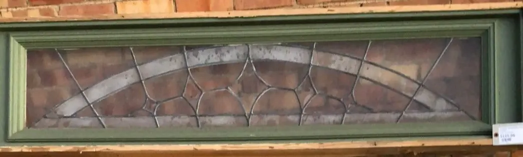 Stained And Leaded Glass Transom 1
