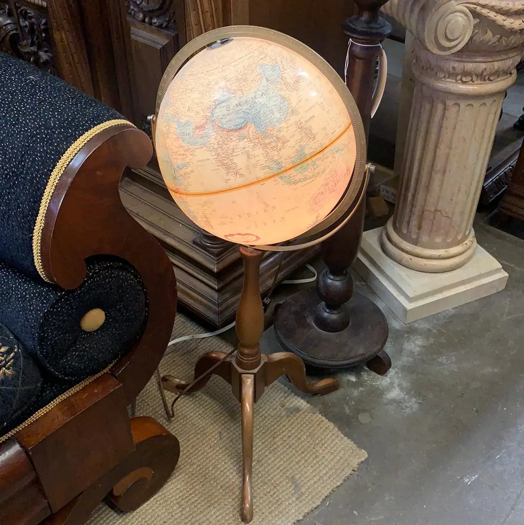 Replogle Light Up Floor Globe On Tripod Base 1