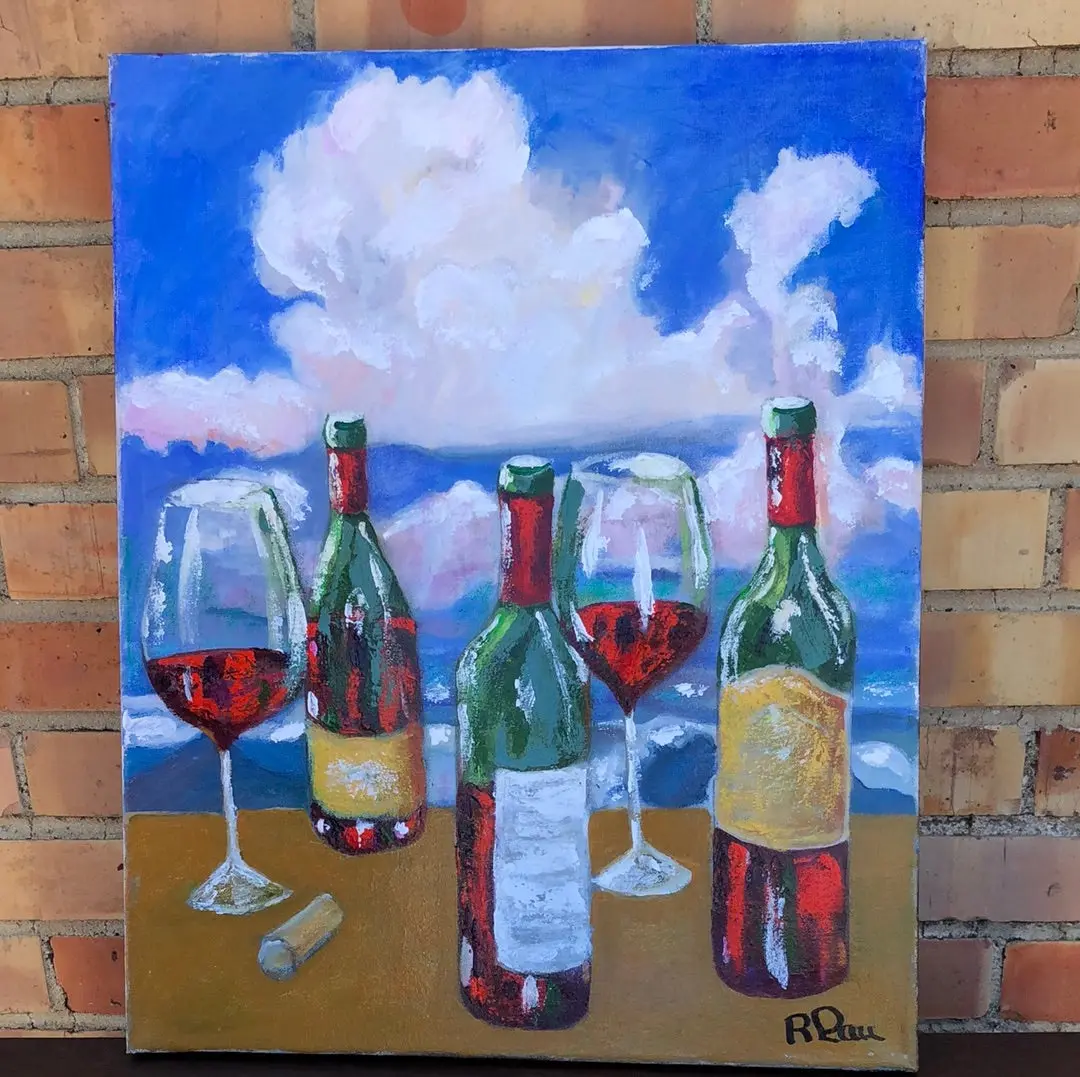 Wine On The Beach-Robert Lau 1