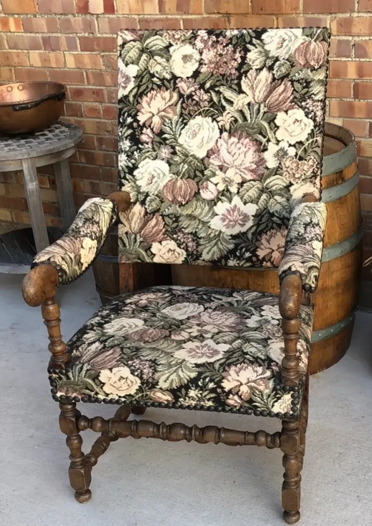 Early Louis Xiii Arm Chair 1