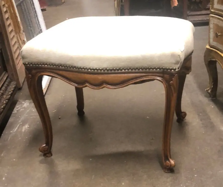 Small Louis Xv Vanity Stool 1