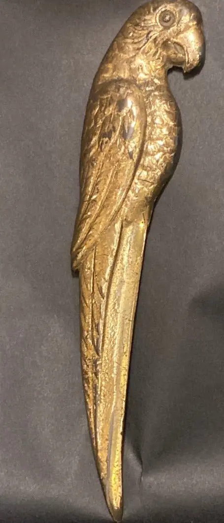 Parrot Bronze Letter Opener 1