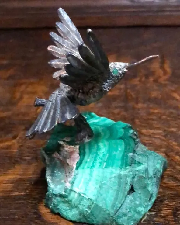 Malachite And Bronze Hummingbird 1