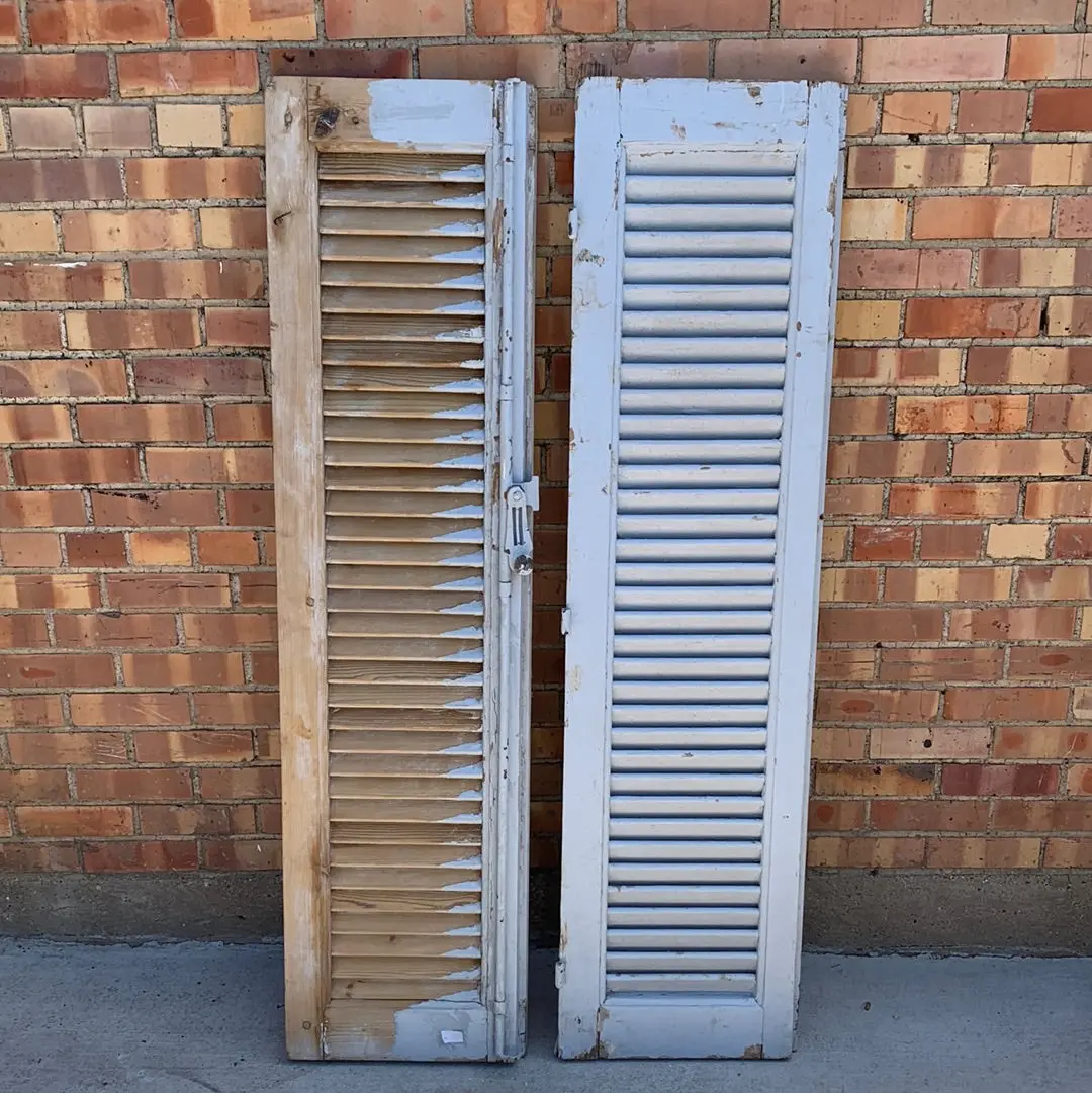 Pair Of Medium Grey Shutters 1