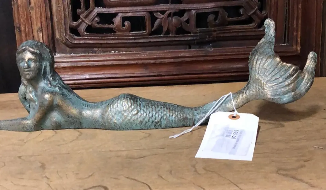 Iron Reclining Mermaid 1