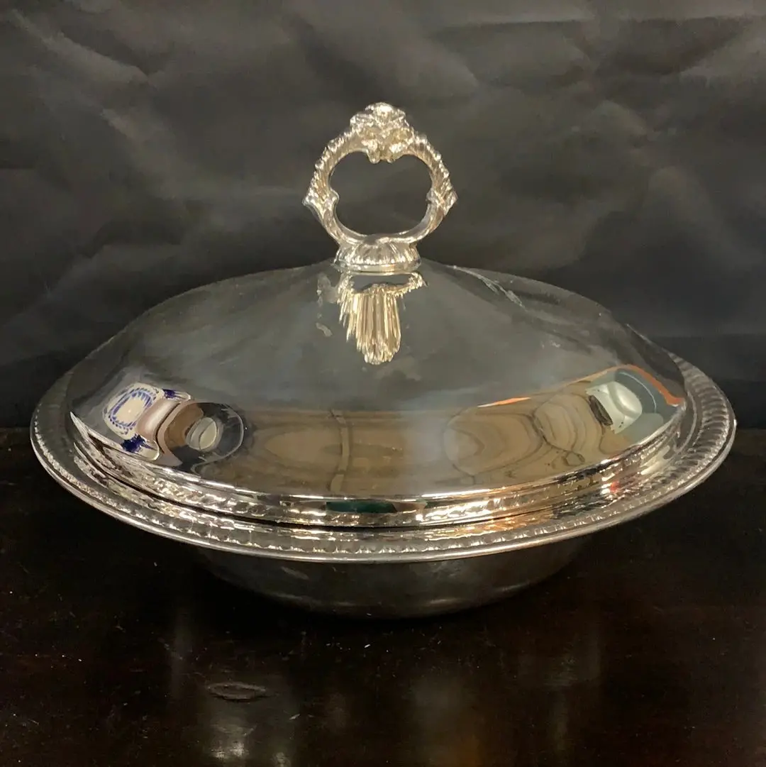 Silver Bowl With Cover 1