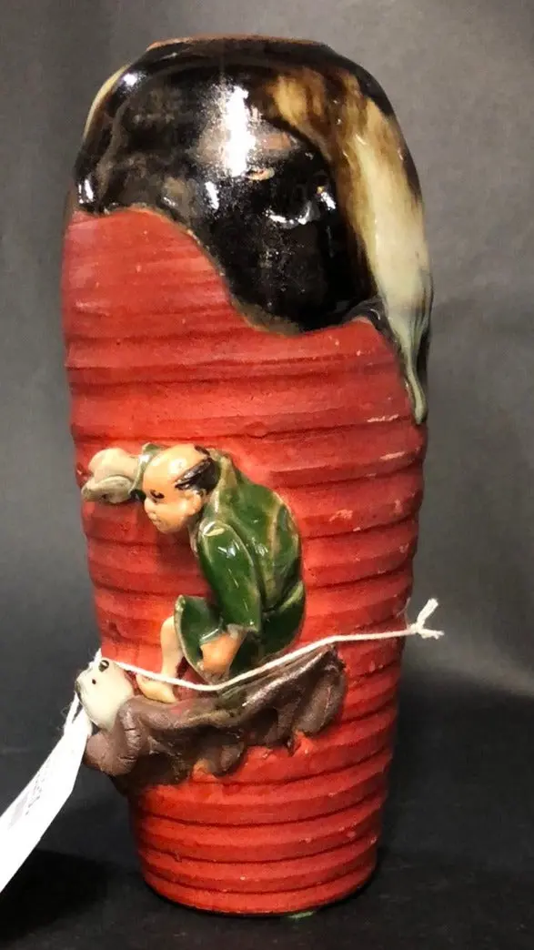 Sumida Gawa Small Vase - As Is 1