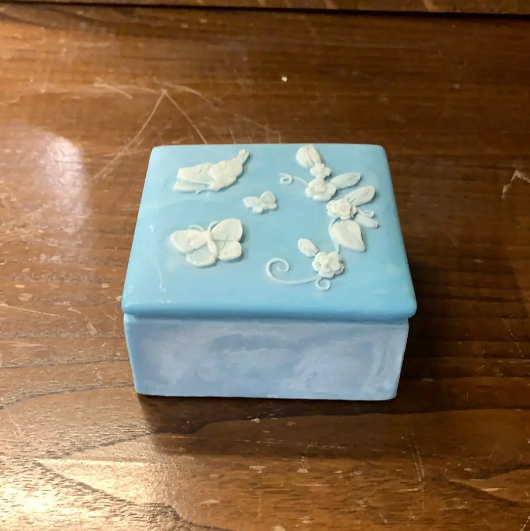 Blue Box With Butterflies 1