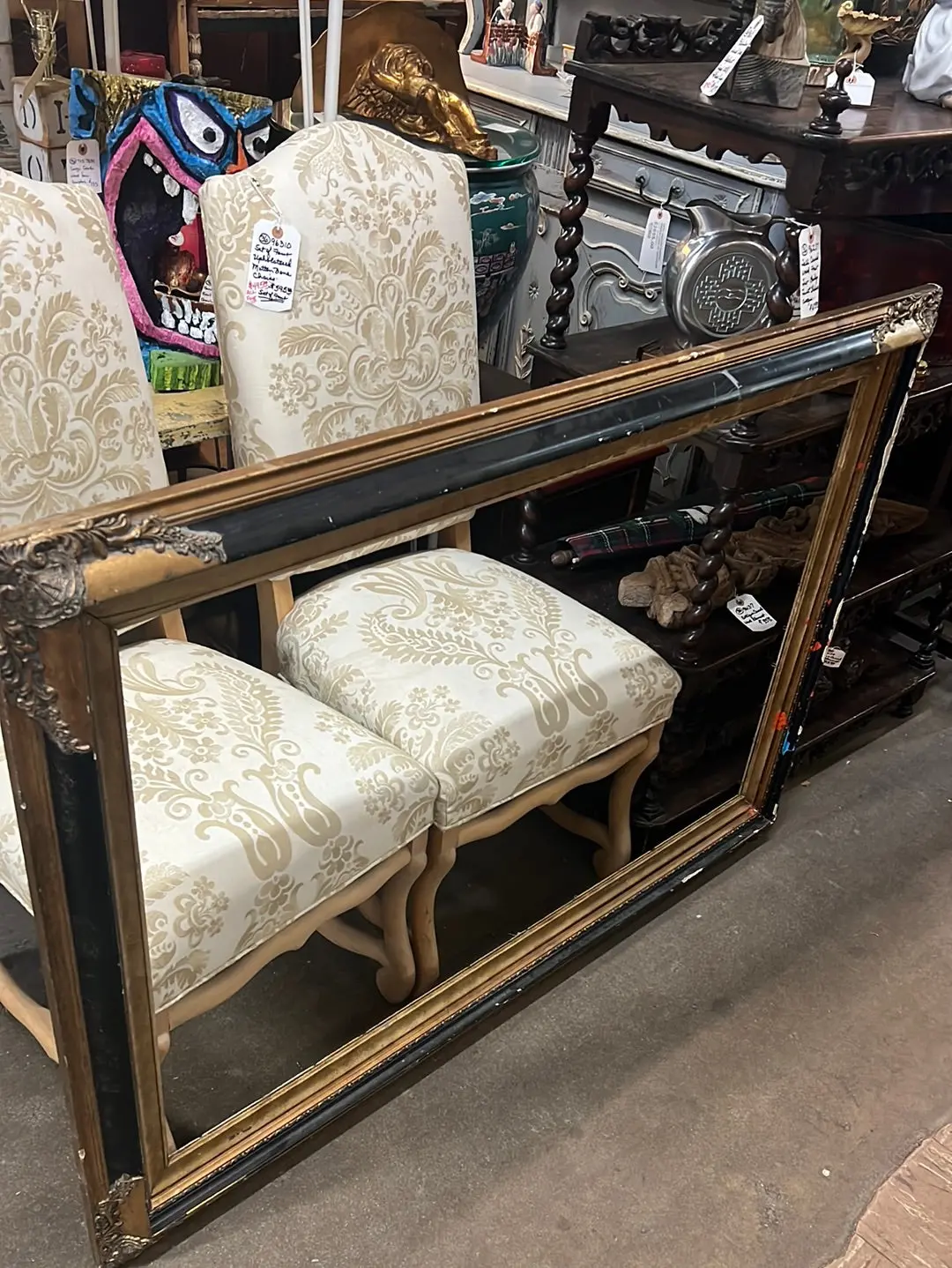 Large Gold And Black Frame - As Found 1