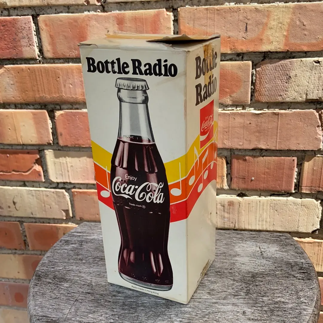 Coke Bottle Radio In Box 1