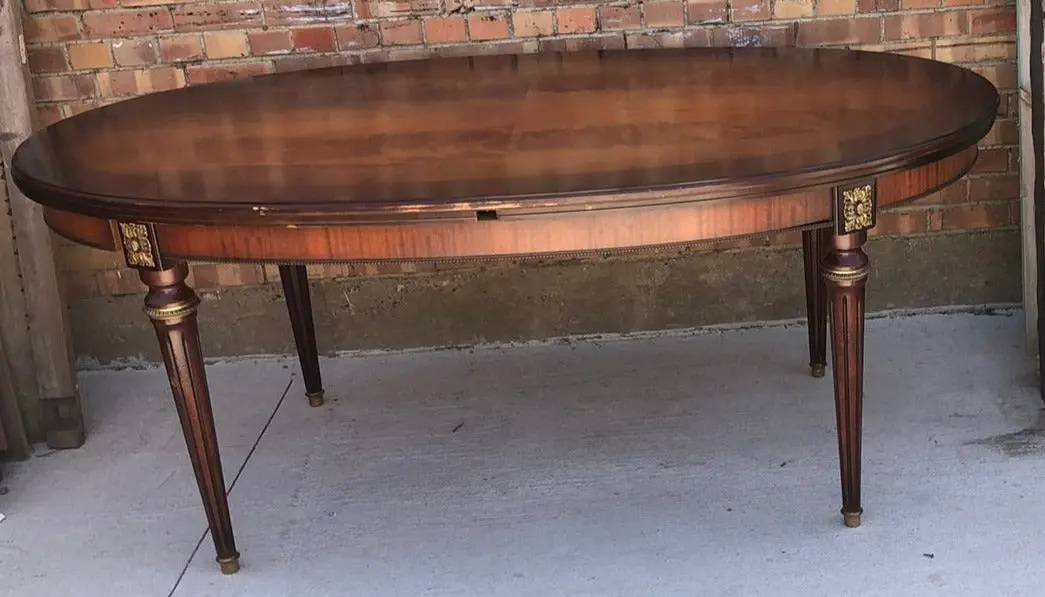 Louis Xvi Mahagony Dining Table 1