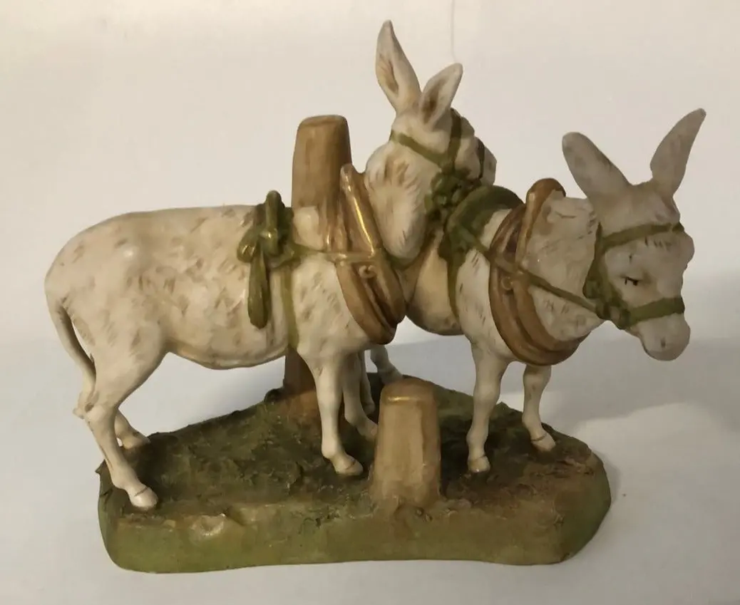 As Found Donkeys Porcelain 1