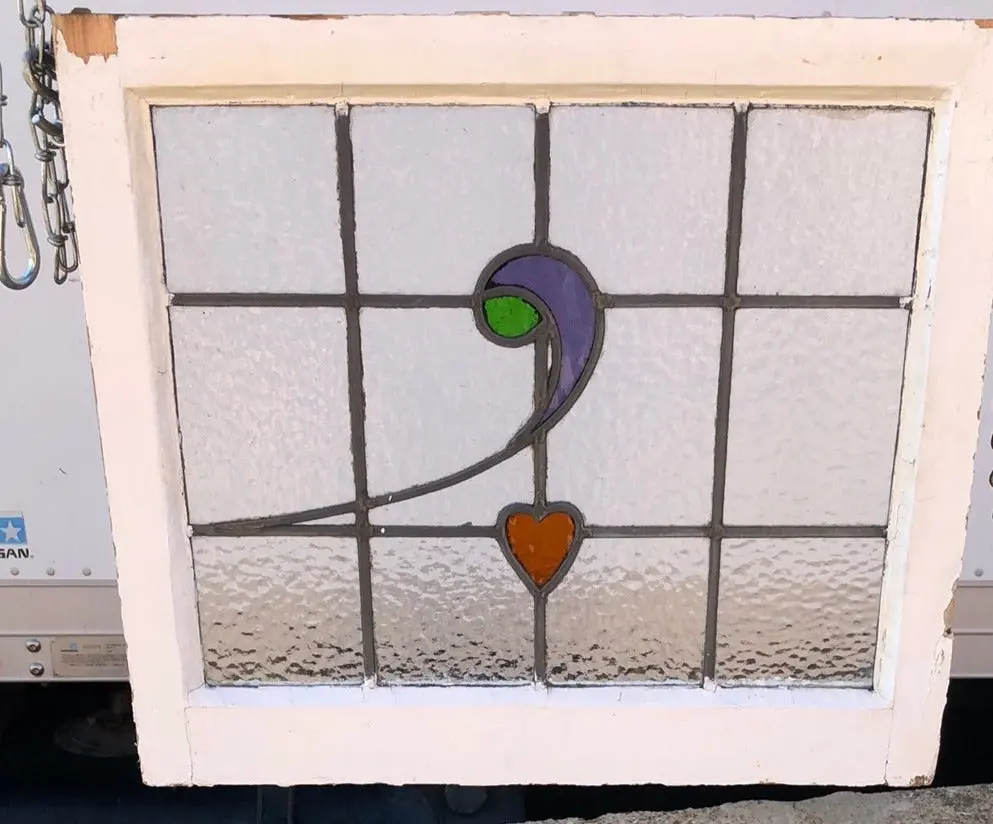 Asymetrical Stained Glass Window 1