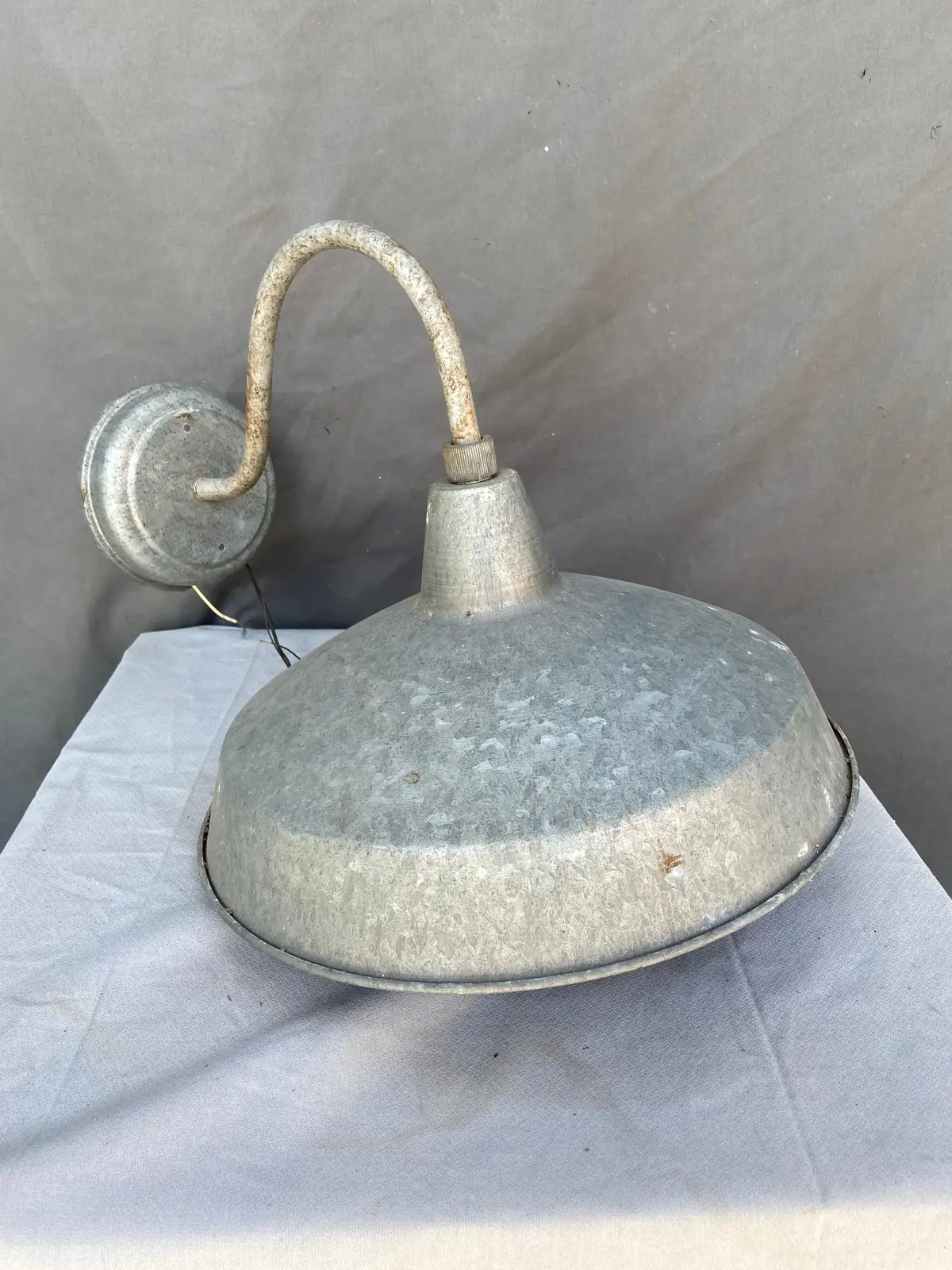 Galvanized Outdoor Light 1
