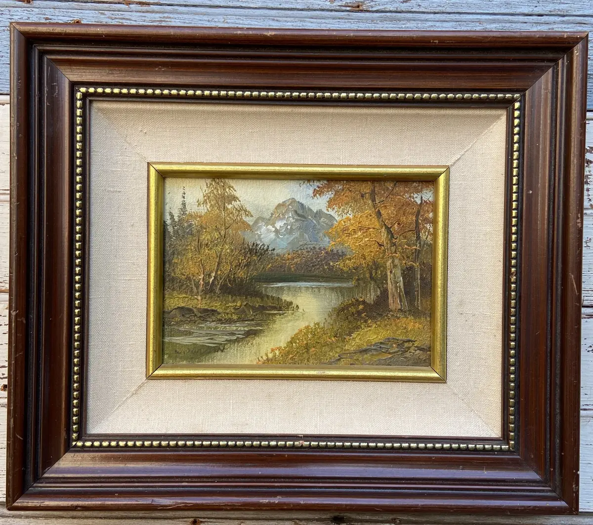 Small Fall Hues Oil Painting By Duncan 1