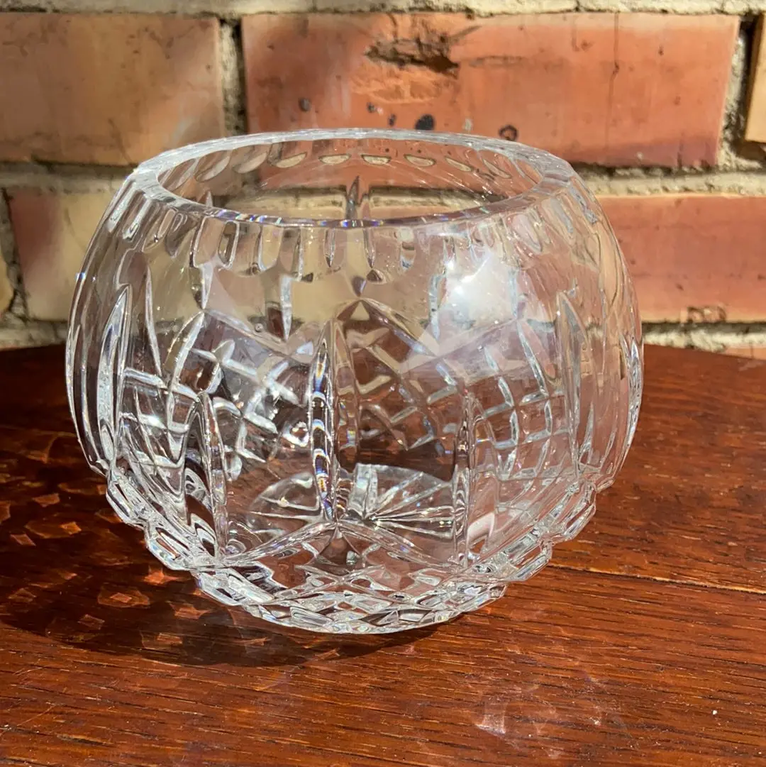 Small Crystal Rose Bowl 1
