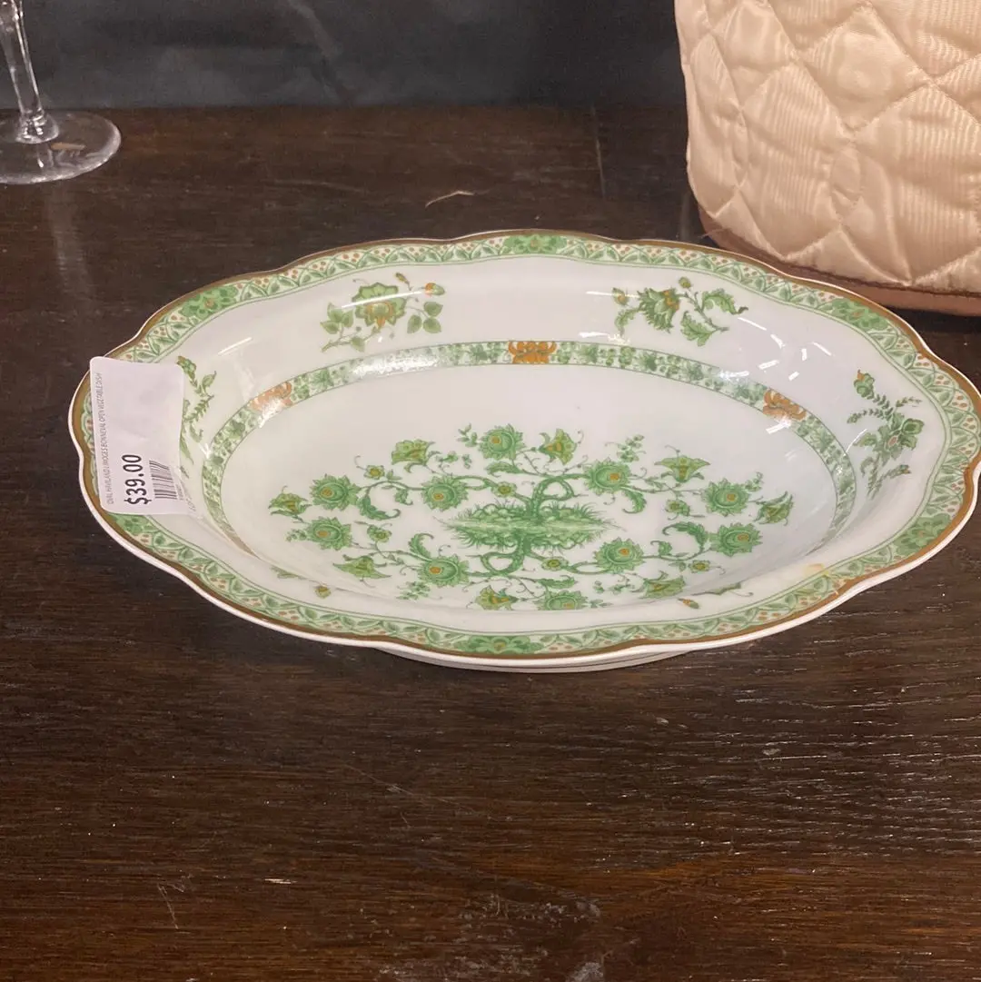 Oval Haviland Limoges Bonneval Open Vegetable Dish 1