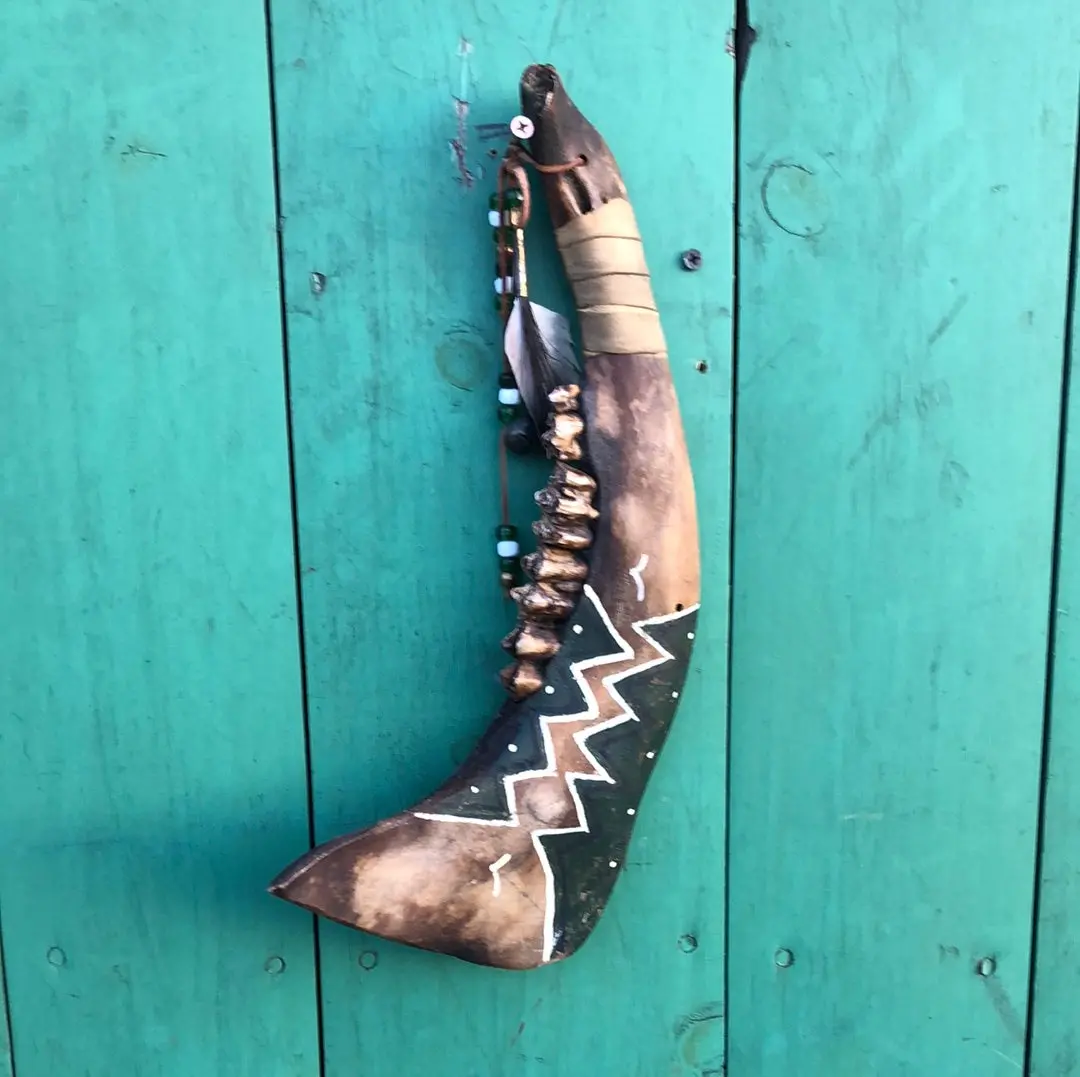 Indian Jawbone Weapon 1
