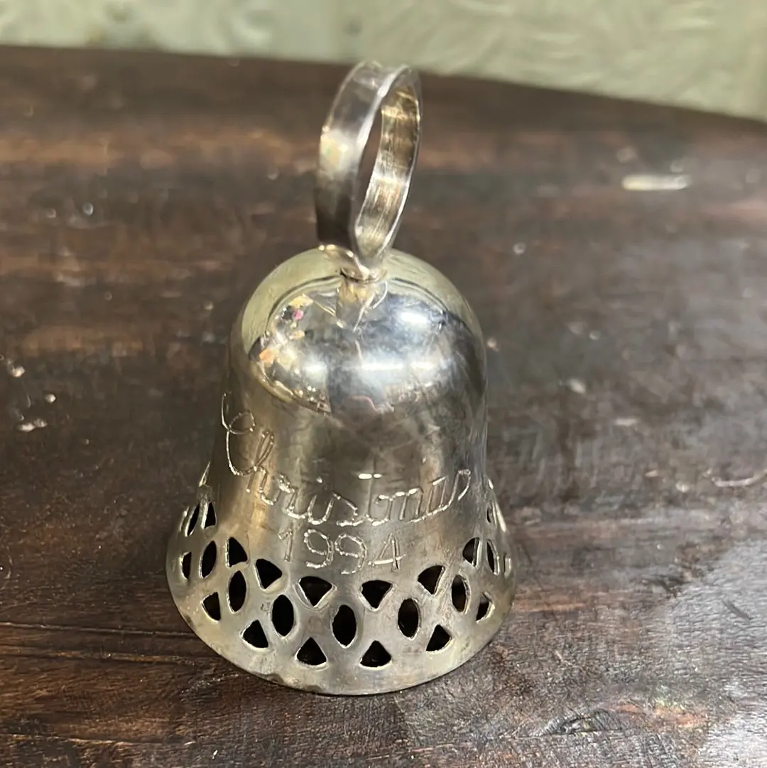 Small Silver Metal Bell 1