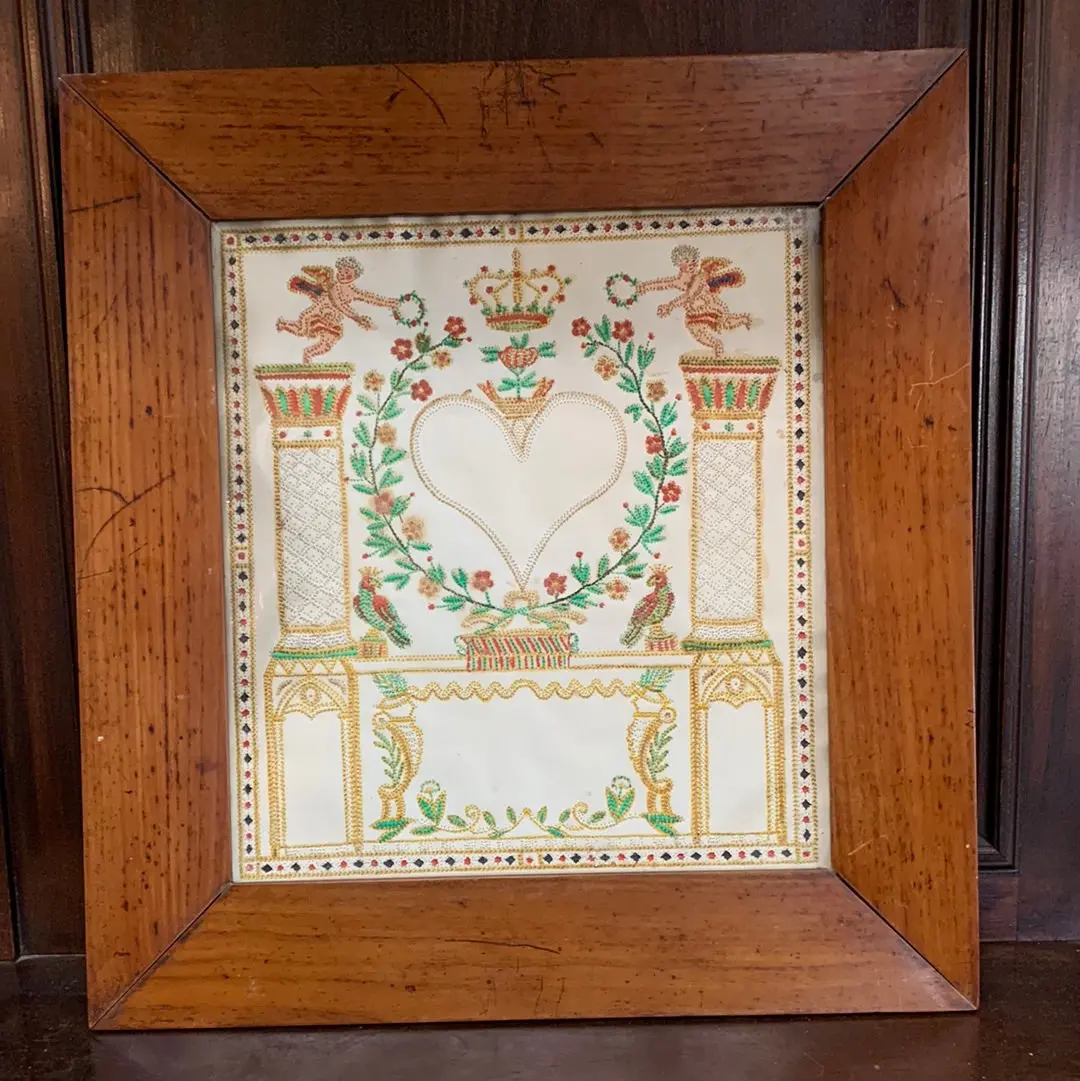 Early American Fruitwood Frame 1