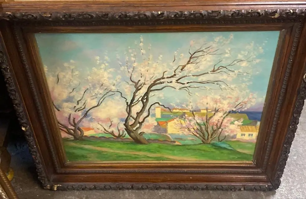 Roger Parent Listed 1881-1963 Landscape With Trees 1