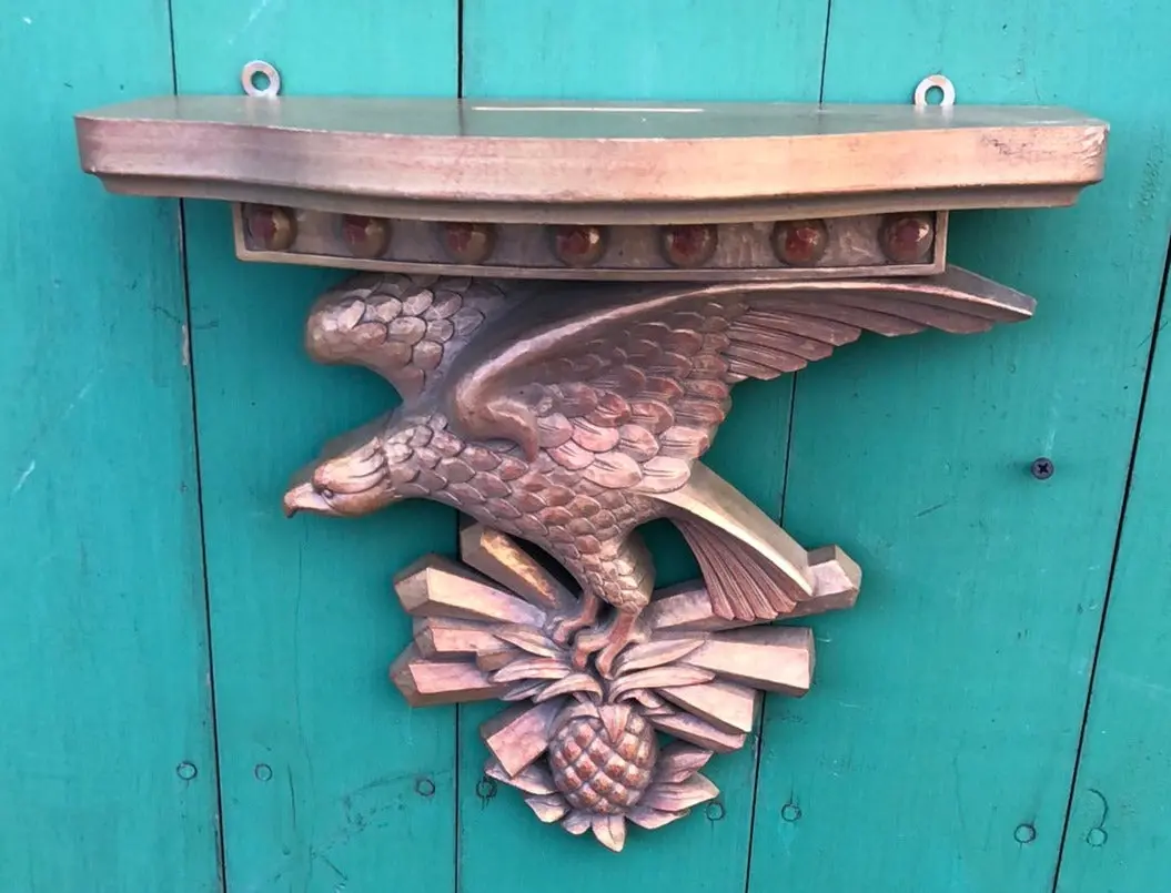 Composite Federal Style Eagle Wall Shelf-Not Old 1