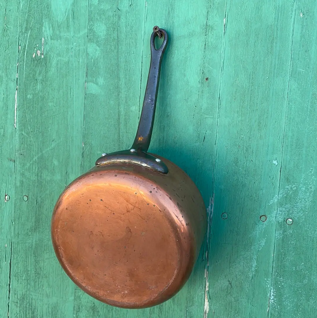 Large Copper Sauce Pan 1