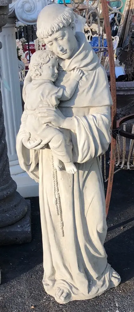 Large Saint Antonio Concrete Statue 1