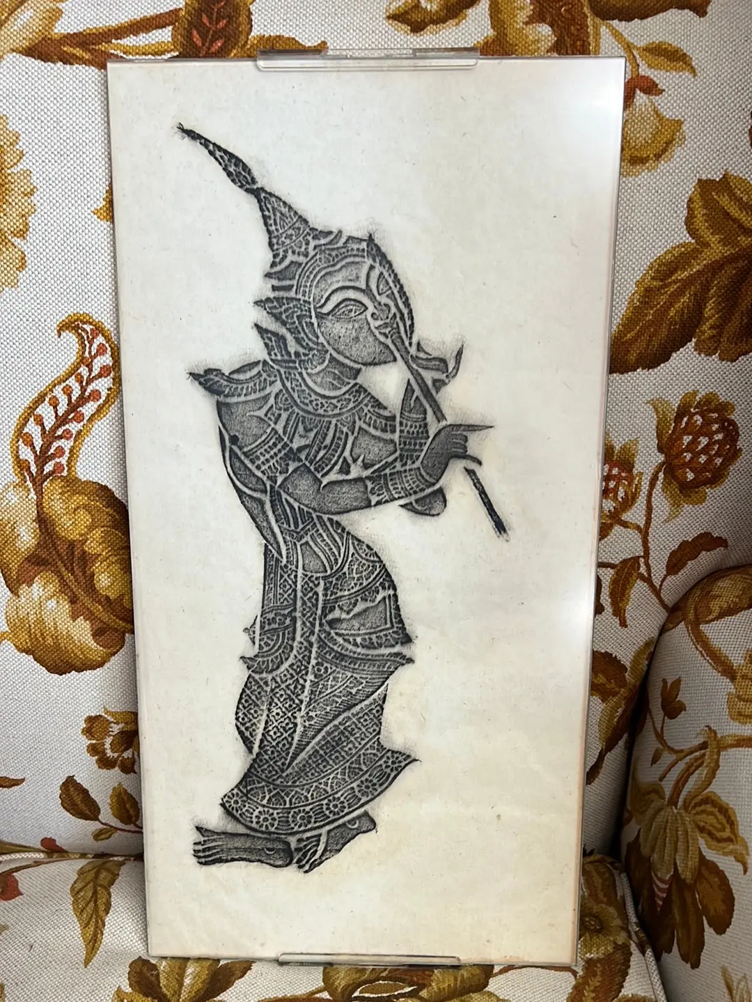 Thai Temple Rubbing 1