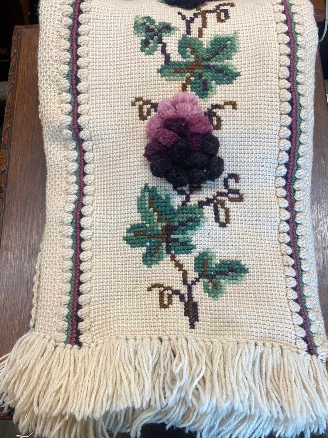 Vintage Grapevine Blanket 1
