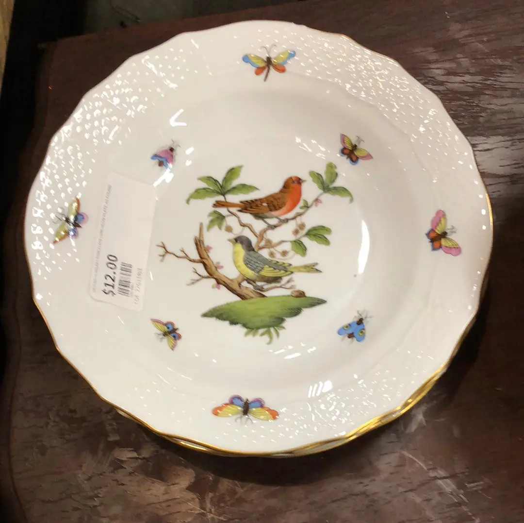Herend Hungary Porcelain Luncheon Plate-As Found 1