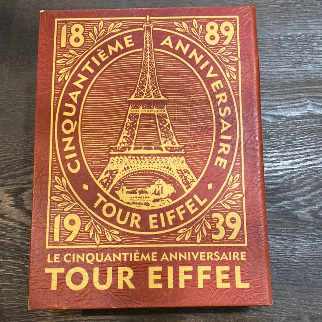 Eiffel Tower Faux Book Box 1