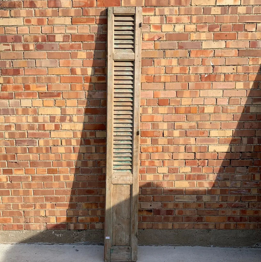 Single Tall Raw Shutter 1