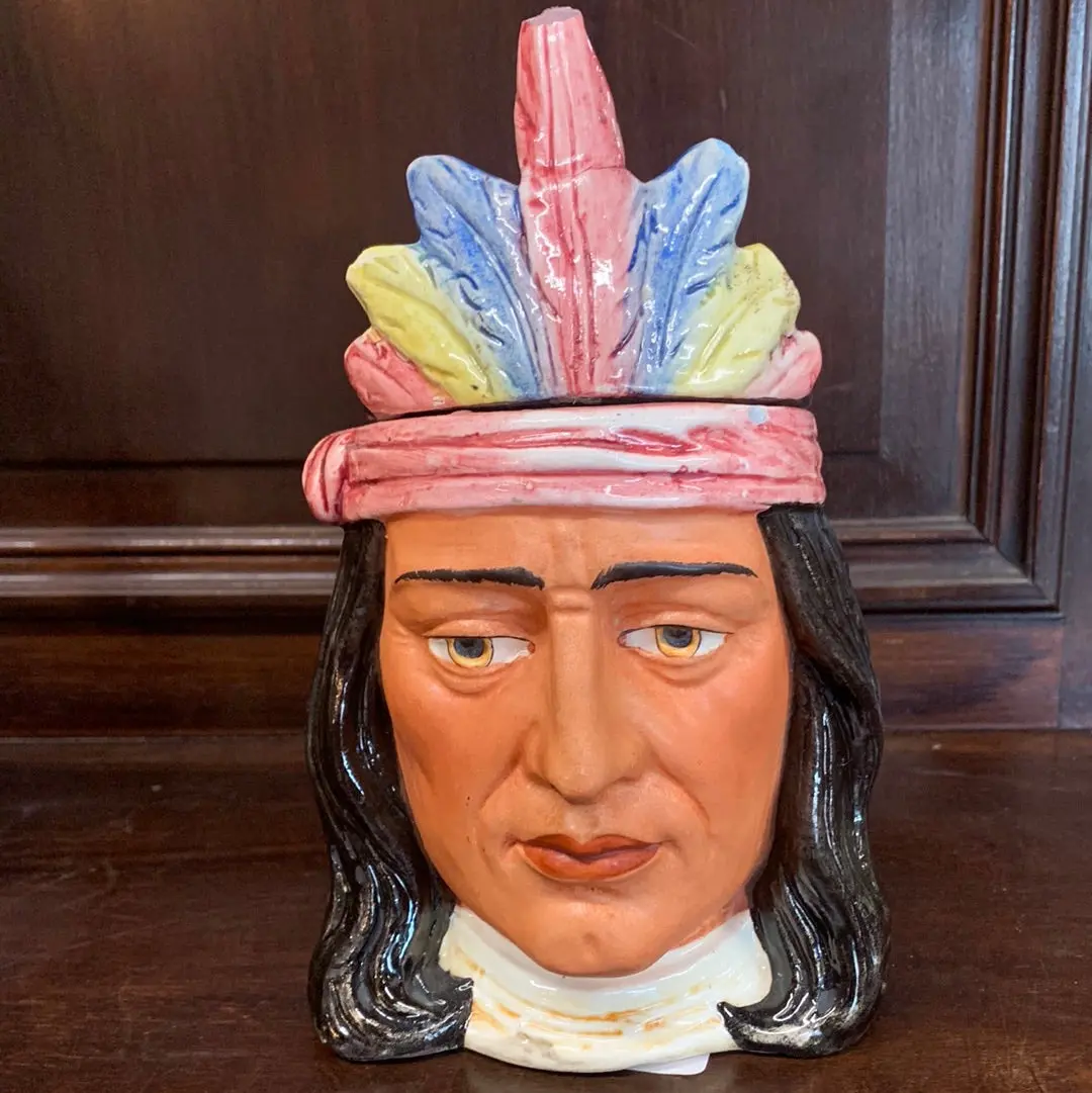 Native Indian Tobacco Jar-As Found 1