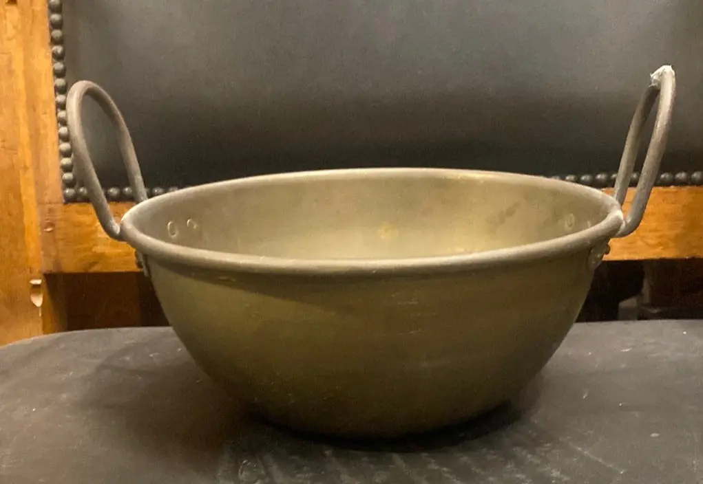 Small Brass With Round Bottom Pot 1