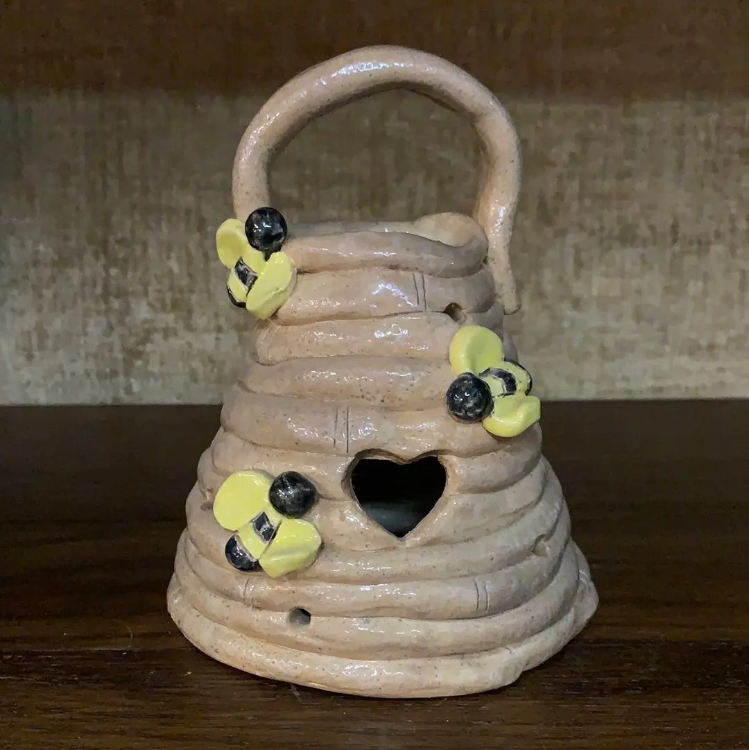 Studio Potter Bee Hive Candle Cover 1