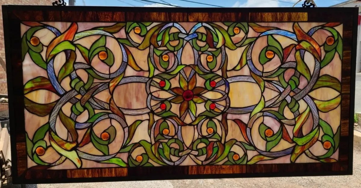 Stained Glass Transom - Not Old 1